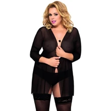 Пеньюар SoftLine Pola, XXL (black): Для кого Для женщин