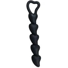 Анальний стимулятор Orion Velvet Hearts Black: Для кого Унисекс