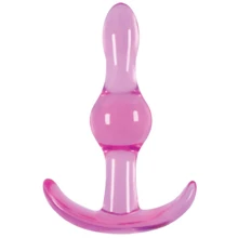 Ns Novelties Jelly Rancher Wave анальная пробка 8.5x2.8 см, розовый: Для кого Унисекс