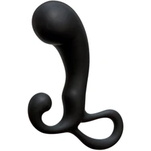 Doc Johnson OptiMALE P-Massager - массажер простаты, 9.6x3,5 см: Для кого Для мужчин