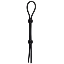 Лассо на пенис с двумя фиксирующими бусинками, SKN-LS002 Black: Производитель SKN