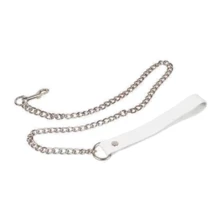 Поводок Leather Leash, white: Производитель sLash