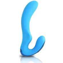 Вибратор Topco Sales Climax Elite, Ariel Rechargeable 6x Silicone Vibe, голубой: Для кого Для женщин