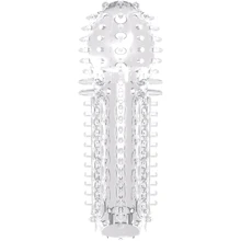 Насадка на член Chisa SuperMe Nubby Sleeve Clear: Для кого Для мужчин