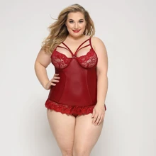 Сексуальный комплект JSY Р91136 (corset, thong) Plus Size: Для кого Для женщин