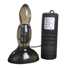 Анальная пробка с вибрацией Kinx Deep Sea Vibrating Butt Plug, 9.5x3 см: Для кого Унисекс
