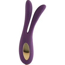 ToyJoy Lovelight Flare Bunny - вібратор для подвійної стимуляції, фіолетовий: Для кого Для жінок