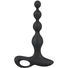 Анальная цепочка с вибрацией Orion Black Velvets Rechargeable Anal Beads: Для кого Унисекс