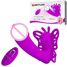 Мультифункциональный вибростимулятор с ДУ Pretty Love Katherine Violet, BI-014849W: Для кого Для женщин