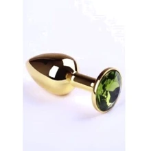 Анальна пробка, Gold Chrysolite, S: Для кого унісекс