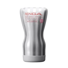 Мастурбатор Tenga Squeeze Tube Cup (мягкая подушечка) GENTLE сдавливаемый: Для кого Для мужчин