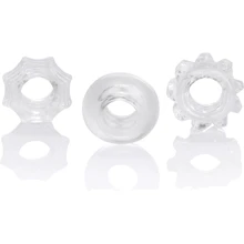 Набор эрекционных колец California Exotic Novelties Transparent Reversible Ring Set: Производитель California Exotic Novelties