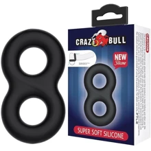 Эрекционное кольцо Crazy Bull SUPER SOFT DOUBLE II, BI-210185: Производитель LYBAILE