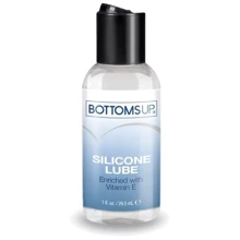 Анальний лубрикант Topco Sales Bottoms Up Silicone Lube Vitamin E на силіконовій основі, 29.5 мл: Для кого унісекс