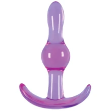 Ns Novelties Jelly Rancher Wave анальная пробка 8.5x2.8 см, фиолетовый: Для кого Унисекс