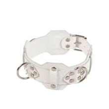 Ошейник VIP Leather Collar, white: Производитель sLash