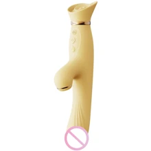 Вибратор с подогревом и вакуумной стимуляцией клитора Zalo - ROSE Vibrator Lemon Yellow: Для кого Для женщин