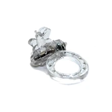 Вибро-насадка Flutter-ring, прозрачный: Производитель Toy Joy