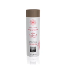 Олія Shiatsu Body Oil Luxury Strawberry & Red Pepper: Тип Масло
