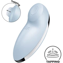 Вибростимулятор-пульсатор Satisfyer Tap & Climax 2 Blue: undefined undefined