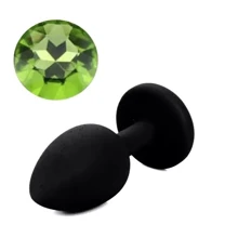 Силиконовая анальная пробка с кристаллом Silicon Black 10 ( размер S ), SKN-SIL-BLACK 10: Для кого Унисекс