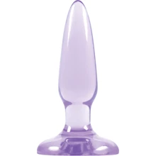 Анальная пробка Pleasure Plug Mini, 8,5х2,2 см, фиолетовый: Для кого Унисекс