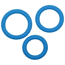 Набор эрекционных колец Orion Lust 3 Blue: Производитель Orion