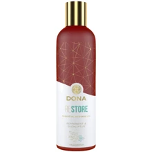 Массажное масло DONA Restore - Peppermint & Eucalyptus Essential Massage Oil (120 мл): Тип Масло