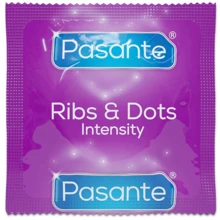 Текстуровані презервативи Pasante - Ribs & Dots Intensity, №1: Тип Для максимальной защиты