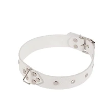 Ошейник Leather Restraints Collar, white: Производитель sLash