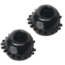 Набор эрекционных колец Trinity Vibes 2 Gummy Cock Rings, 2 шт (чёрный): Производитель Trinity Vibes