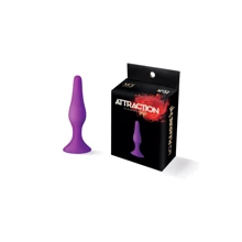 Анальная пробка на присоске MAI Attraction Toys №32 Purple S: Для кого Унисекс