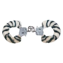 Наручники Furry Fun Cuffs, зебра: Производитель Toy Joy