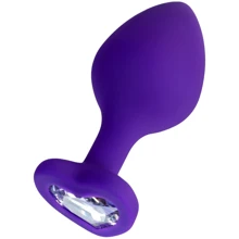 Анальная пробка с прозрачным кристаллом ToDo Anal Plug Diamond Heart: Для кого Унисекс