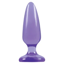 Анальная пробка Pleasure Plug - Medium, фиолетовый: Для кого Унисекс