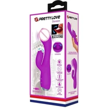 Преміум вібратор з кліторальний язичком Pretty Love DOREEN, BI-014754: Для кого Для жінок