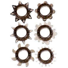 Набір ерекційних кілець Linx Tickler Set Textured Ring Smoke: Виробник Linx