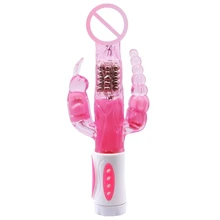 Вибратор Pretty Bunny Triple Pleasure Vibrator: Для кого Для женщин