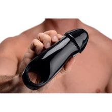 Удлиняющая насадка Fat Dick Penis Enhancer, 15х6.4 см: Для кого Для мужчин