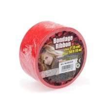Лента для бондажа BONDAGE RIBBON BABY RED (15 м): Производитель sLash