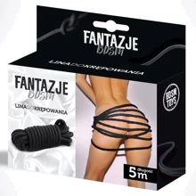 Веревка для связывания Grammi Fantazje BDSM Toys 5m Black (2900114): Производитель Grammi