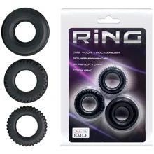 Набор из 3 эрекционных колец LyBaile Ring BI-210179: Производитель LYBAILE