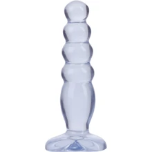 Анальная пробка Jellies Anal Delight, 14x3 см, прозрачный: Для кого Унисекс