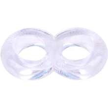 Эрекционное кольцо Chisa GK Power Duo Cock 8 Ball Ring Clear: Производитель CHISA