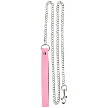 Повідець PU Leather Leash Black, SKN-AS24 Pink: Виробник SKN