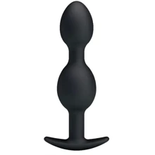Анальная пробка со смещенным центром тяжести Pretty Love silicone Anal balls: Для кого Унисекс