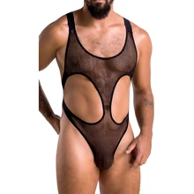 Сексуальный боди Passion 040 BODY LEON black L/XL: Для кого Для мужчин