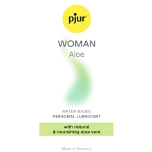 Пробник лубриканта pjur Woman Aloe 2 мл с экстрактом алоэ, увлажняющий, без парабенов: Для кого Для женщин