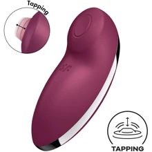Вибростимулятор-пульсатор Satisfyer Tap & Climax 2 Red: undefined undefined