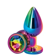 Анальная пробка Ns Novelties - Rear Assets Mulitcolor, M: Для кого Унисекс